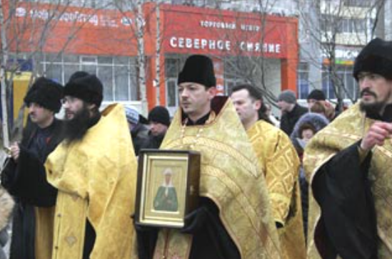 крестный ход.