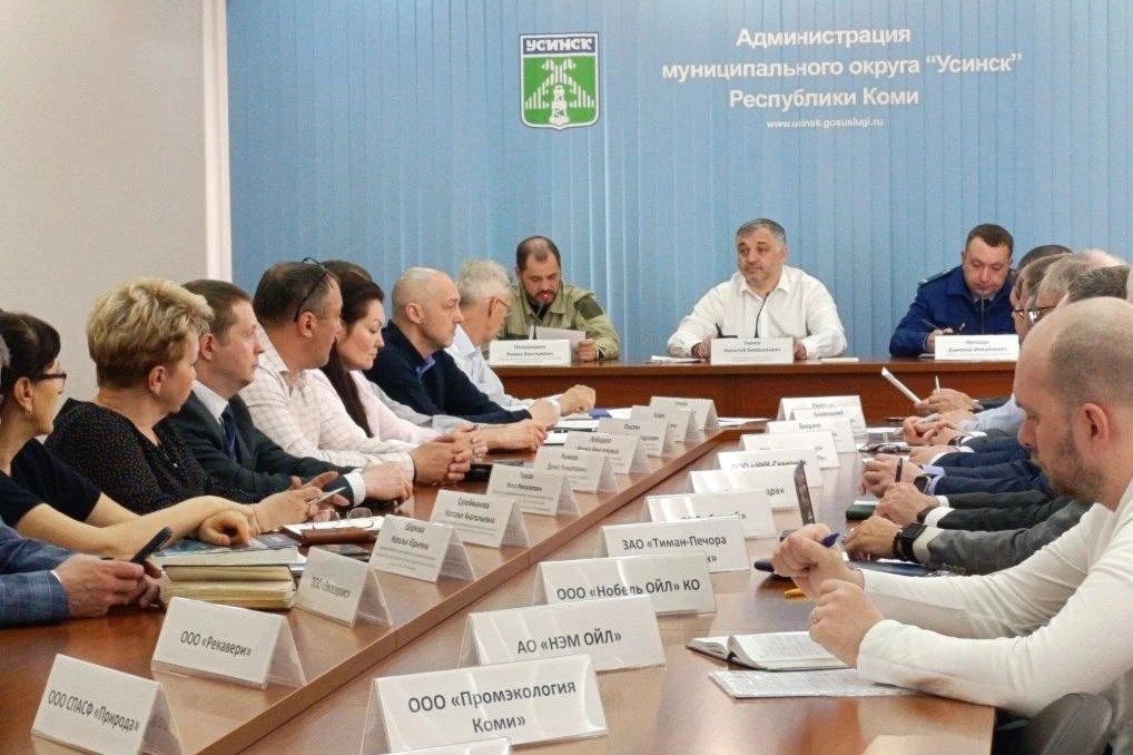 В Усинске начала работу паводковая комиссия.