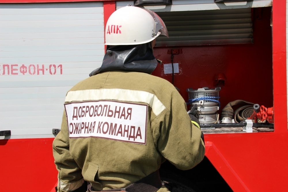 Добровольная пожарная команда.