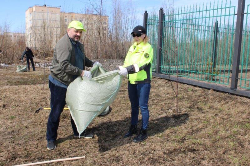 Субботник – добрая традиция.