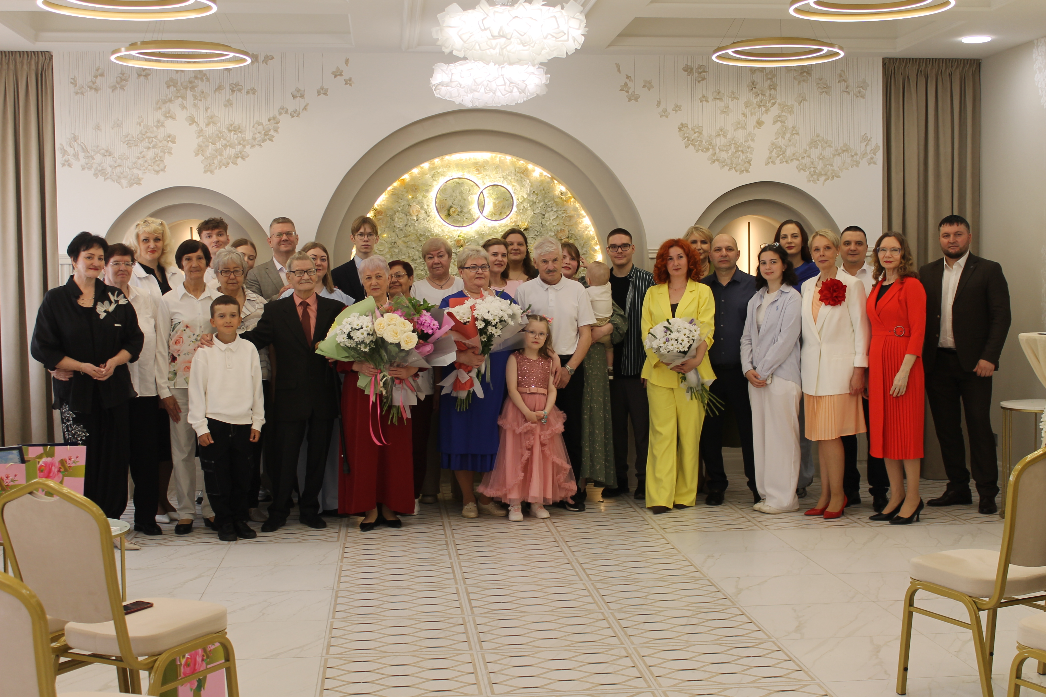 В Усинске чествовали семьи, хранящие любовь и верность.