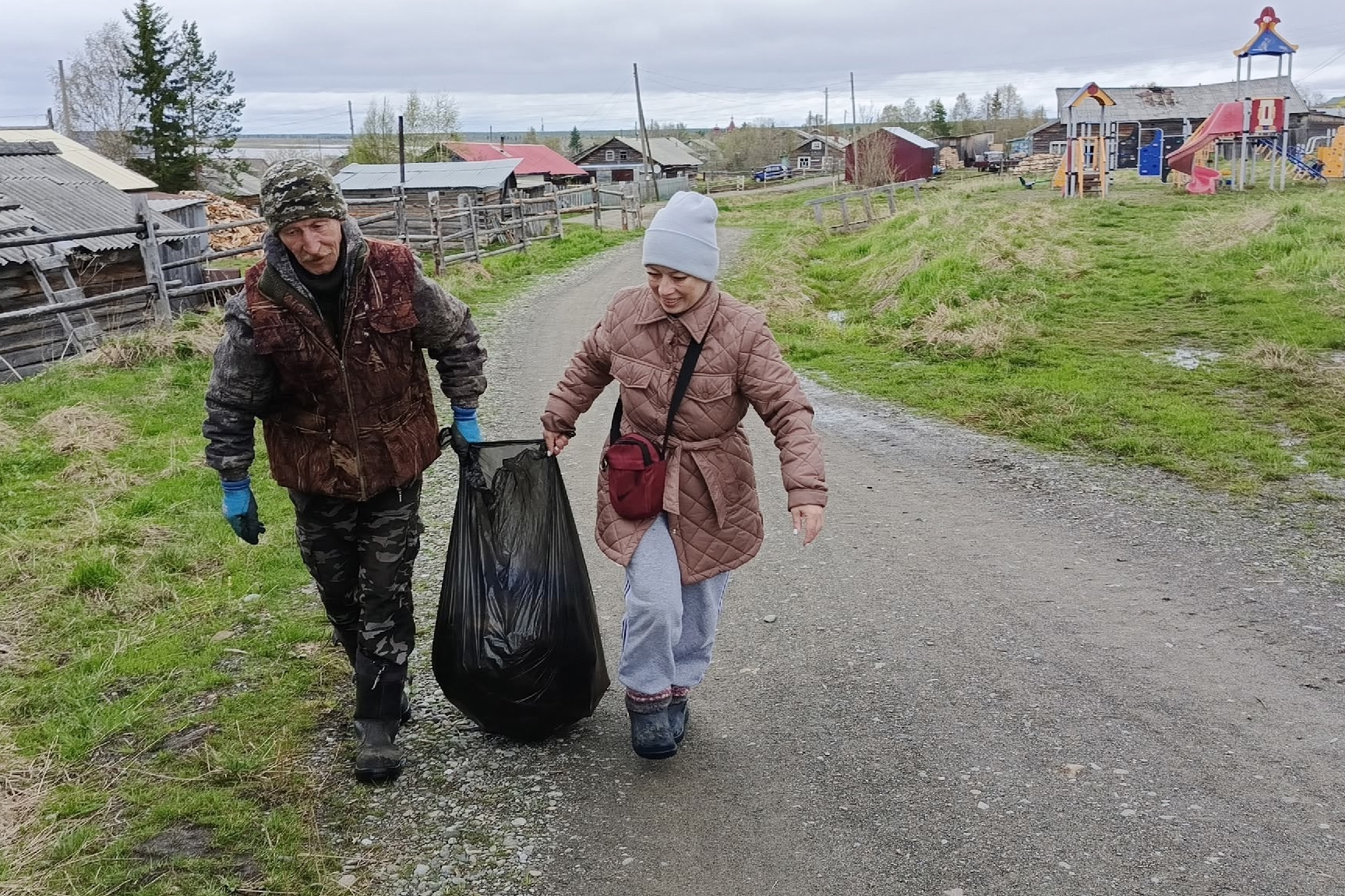 Сотрудники Дома культуры Новикбожа присоединились к «Маршу парков».