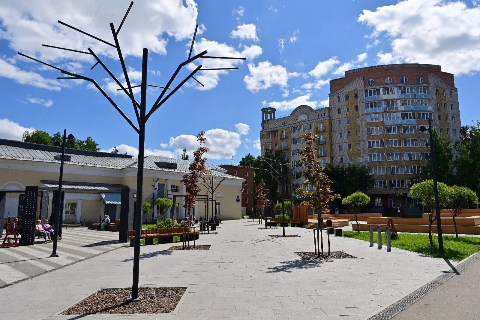 сквер в Сыктывкаре.