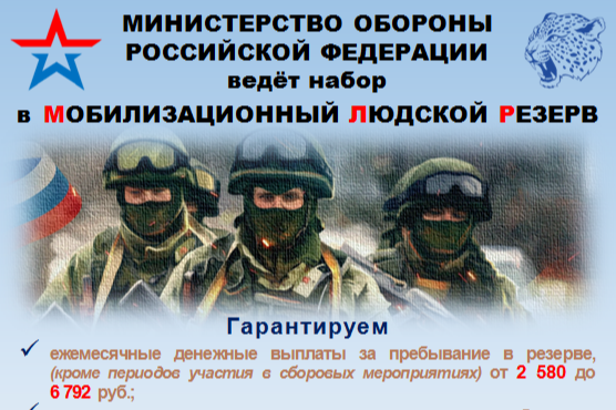 резервисты.