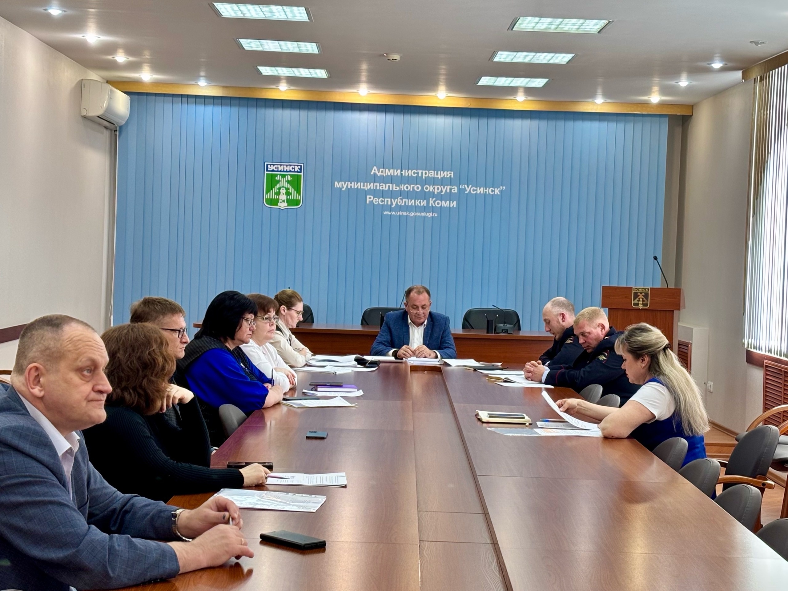 В администрации Усинска прошло заседание антинаркотической комиссии.