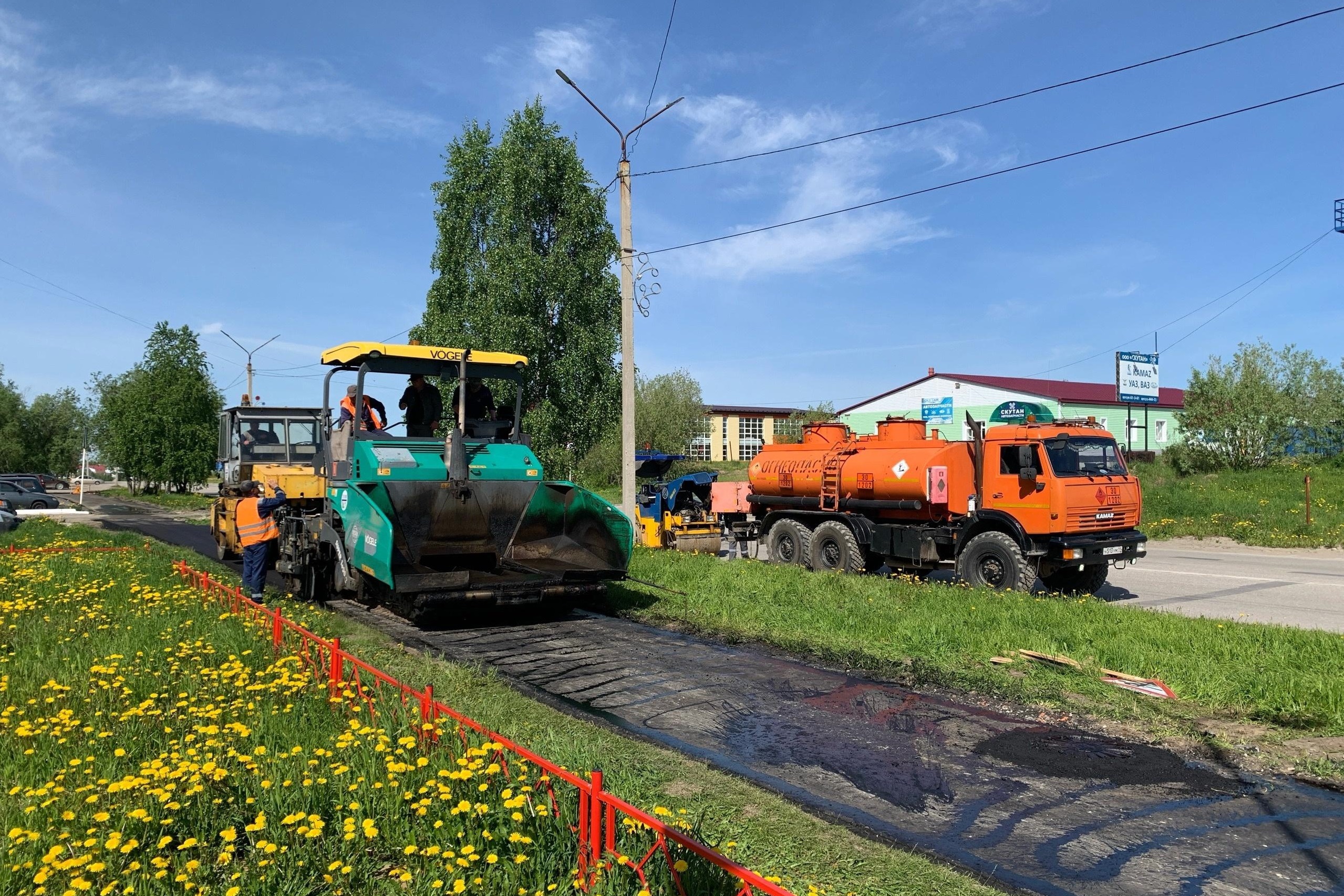 Усинск готовится к старту летней дорожной кампании.
