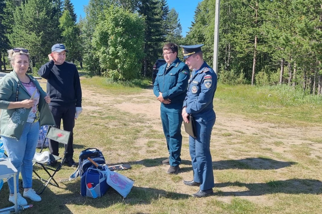 Усинцам напомнили правила отдыха на природе.