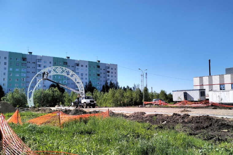 Новая парковая зона вскоре появится в Усинске. Новая парковая зона вскоре появится в Усинске.