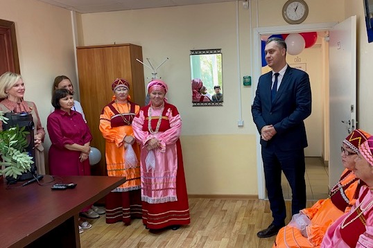 В Сосногорске открылся пятый в Коми Центр общения старшего поколения. В Сосногорске открылся пятый в Коми Центр общения старшего поколения.