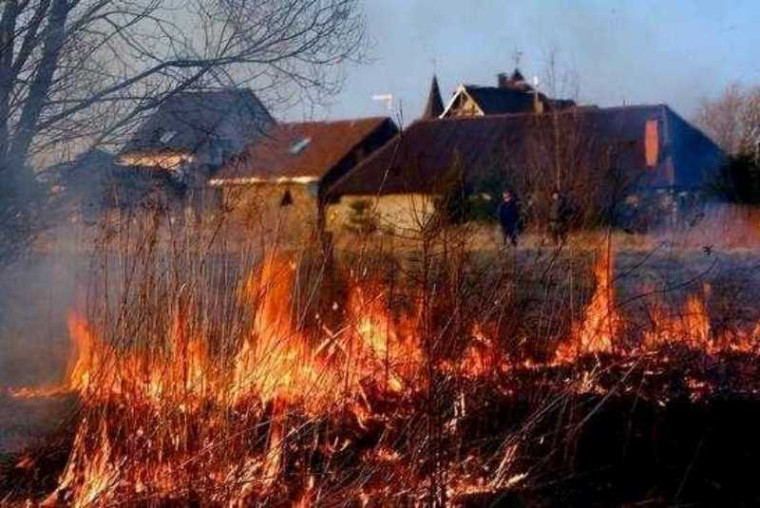 О недопустимости неконтролируемого пала сухой растительности. О недопустимости неконтролируемого пала сухой растительности.