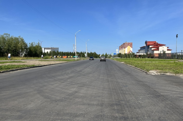 Завершён ремонт улицы Пионерская.